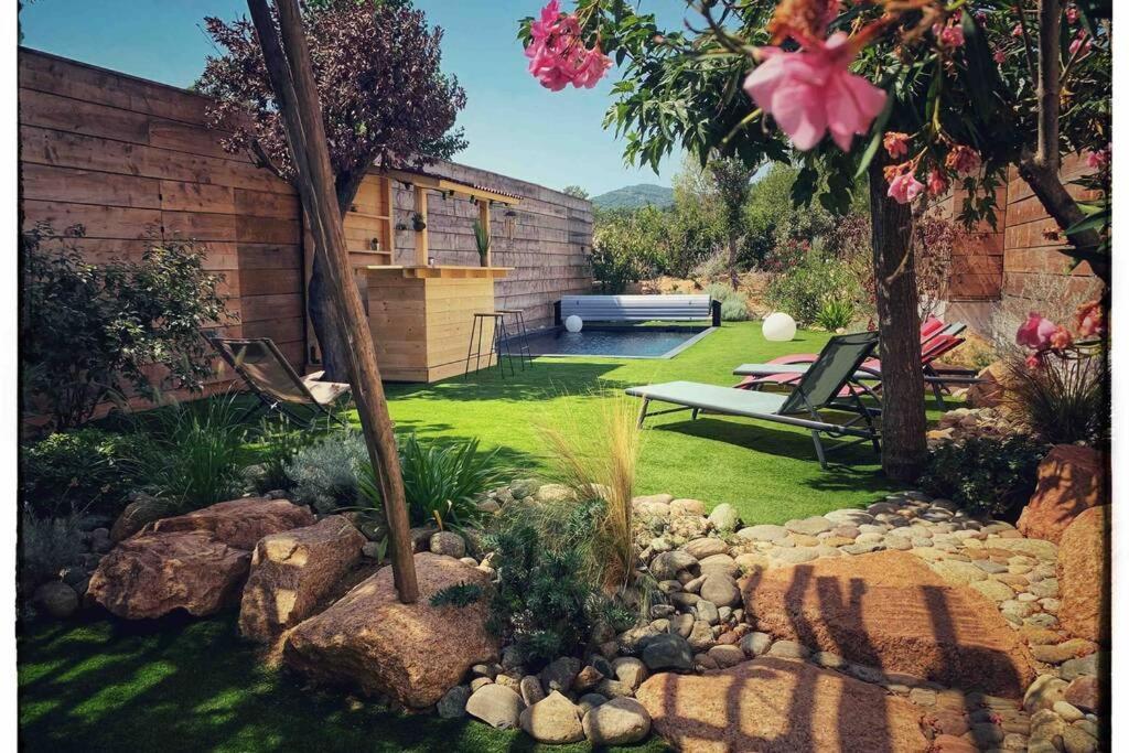 Villa Vita, Piscine Privee Chauffee & Jacuzzi Privatif, 5Mn Des Plages Πόρτο Βέκιο Εξωτερικό φωτογραφία