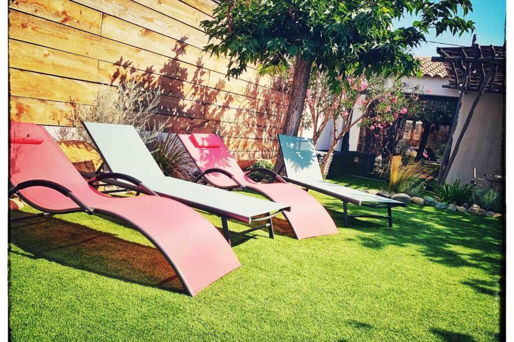 Villa Vita, Piscine Privee Chauffee & Jacuzzi Privatif, 5Mn Des Plages Πόρτο Βέκιο Εξωτερικό φωτογραφία